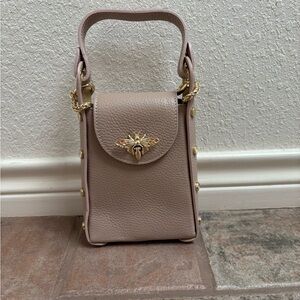 Elegant Beige Designer Handbag (never used)